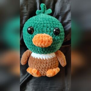 Cute Chonky Crochet Plush Mallard Duck 🦆
